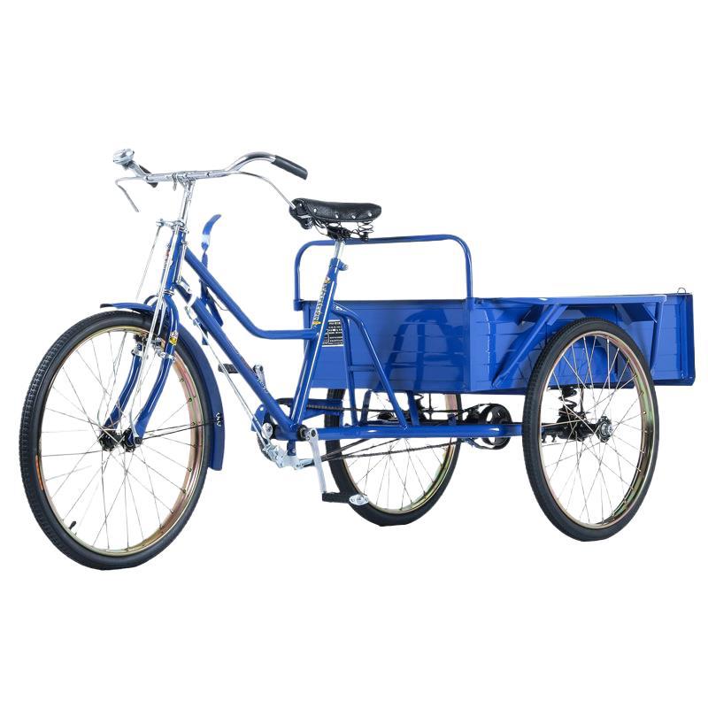 0.7～ 1m Passenger Compartment Long Elderly-Style Cargo Pedal Bicycle Lightweight and Effort-Saving Adult Tricycle
