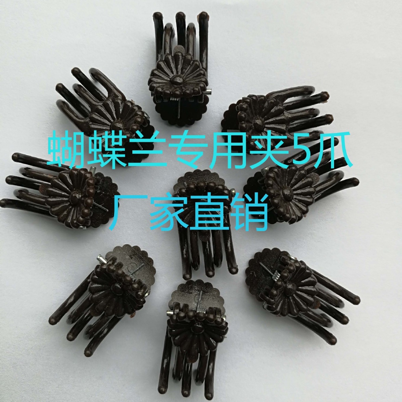 Factory Direct Sales Phalaenopsis Orchid Sword Clip Phalaenopsis Clip Grafting Clip Vine Clip Holly Holding Flower Clip Seedling Clip