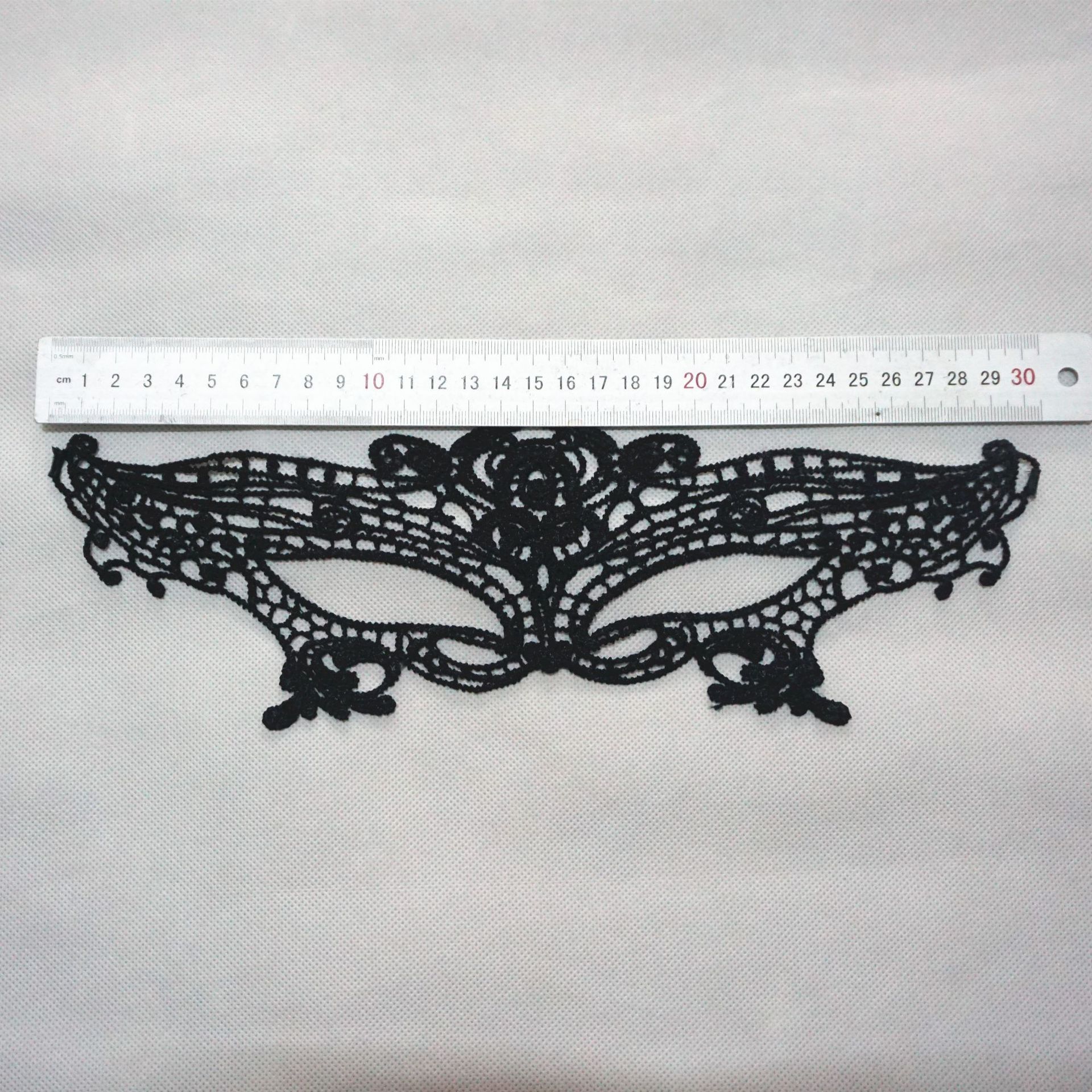 Factory Direct Sales Black Queen Sexy Lace Eye Mask Fashion Theme Prom Party Mask Halloween Christmas