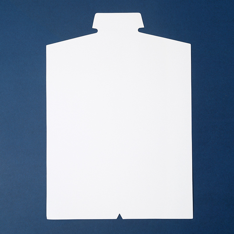 Clothing Lining Partition T-Shirt Lapel White Cardboard A4 Clothing Foldableing Four-Corner Lining Cardboard Clothing Pad Cardboard