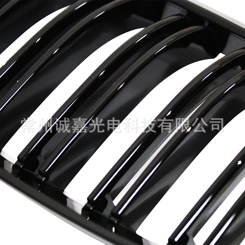 Suitable for BMW old 3 series double door E92 E93 early M3 modified double line bright black matte black net
