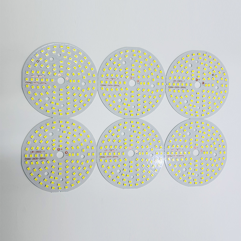 Led2835 Patch Light Board Round Wick Replacement Repair Light Chip Light Source Lamp Bead Aluminum Substrate High Brightness and High Cri