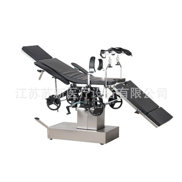 Хирургический стол с ручным гидравлическим подъемом, наклоном вперед-назад и влево-вправо, электрический медицинский стол