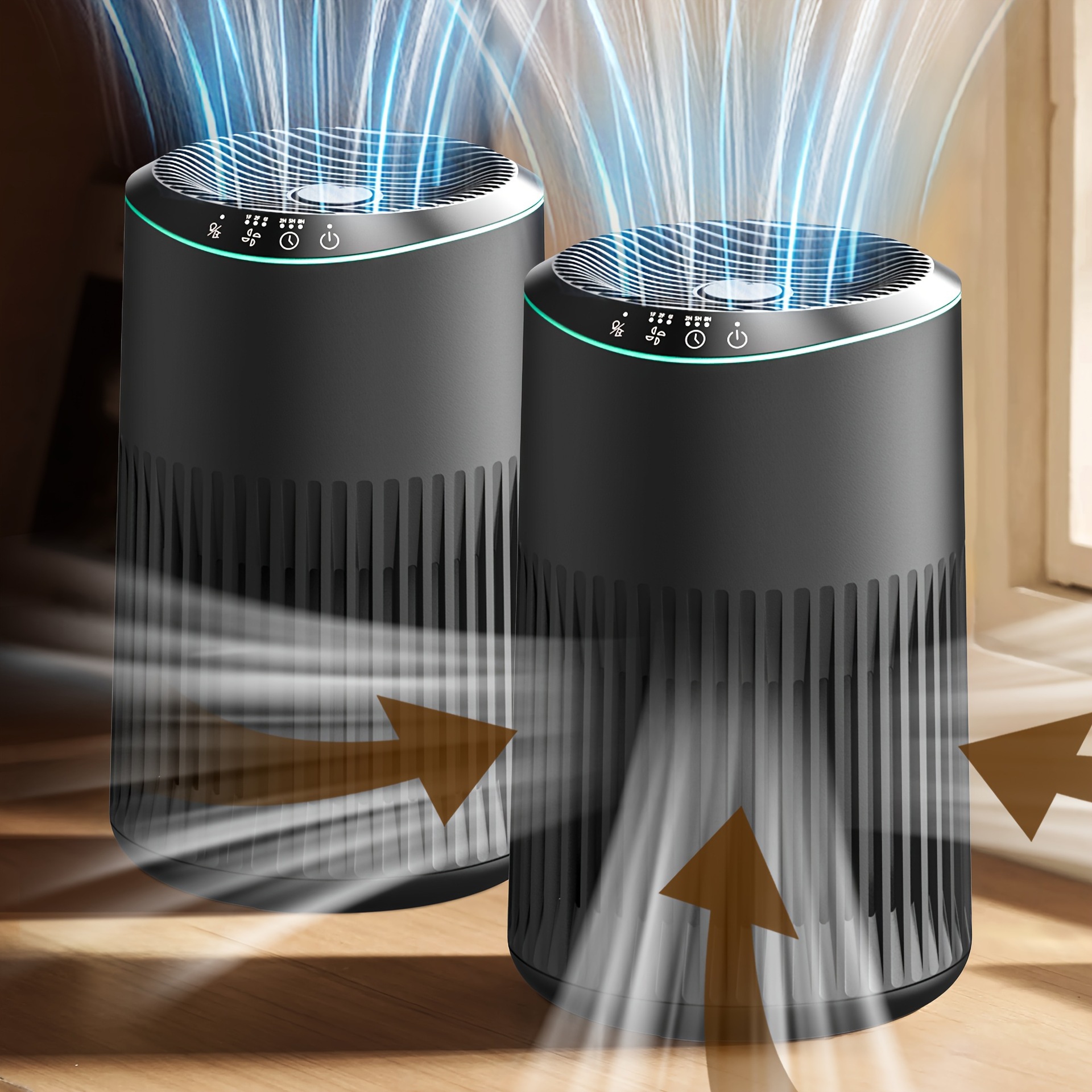 ③K1212026 New Cross-Border Dropshipping Air Purifier Household Allergy Dust Bedroom Cover