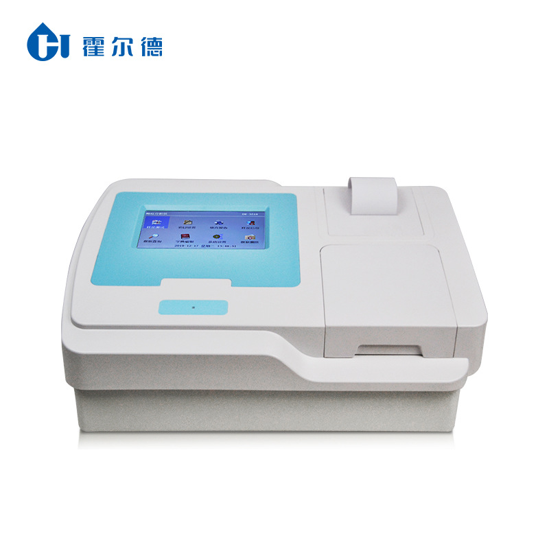 Enzyme Immunoassay Instrument Fully Automatic 96-Well Enzyme Immunoassay Detection Equipment Multi-Function Full-Wavelength Enzyme-Linked Immunosorbent Analysis Instrument