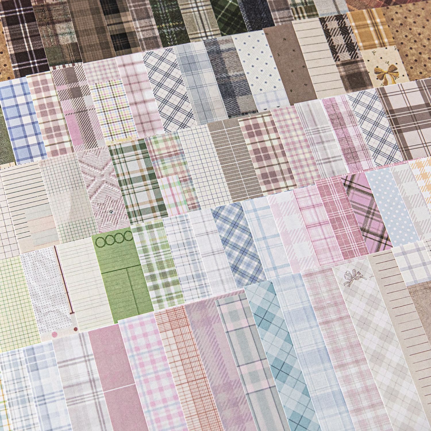 Винтажная бумага для заметок в клетку, не липкая, обложка для журнала, DIY фон, декоративная основа