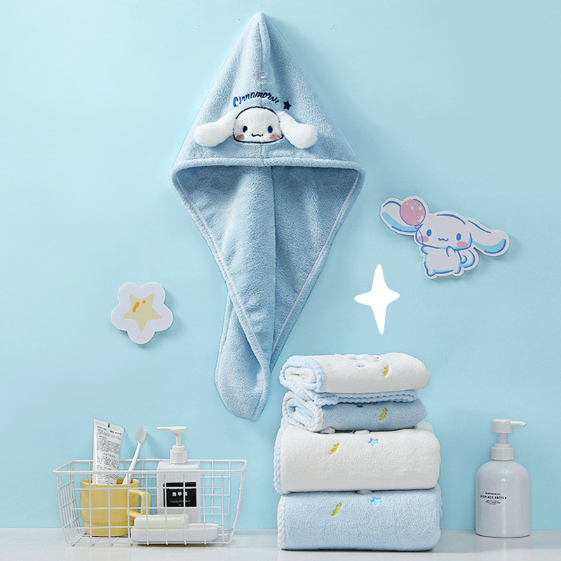 Bath Towel Bathrobe Yugui Dog Bath Towel Absorbent Soft Women Wearing and Wrapping Coral Fleece Towel Absorbent Couple's Pair