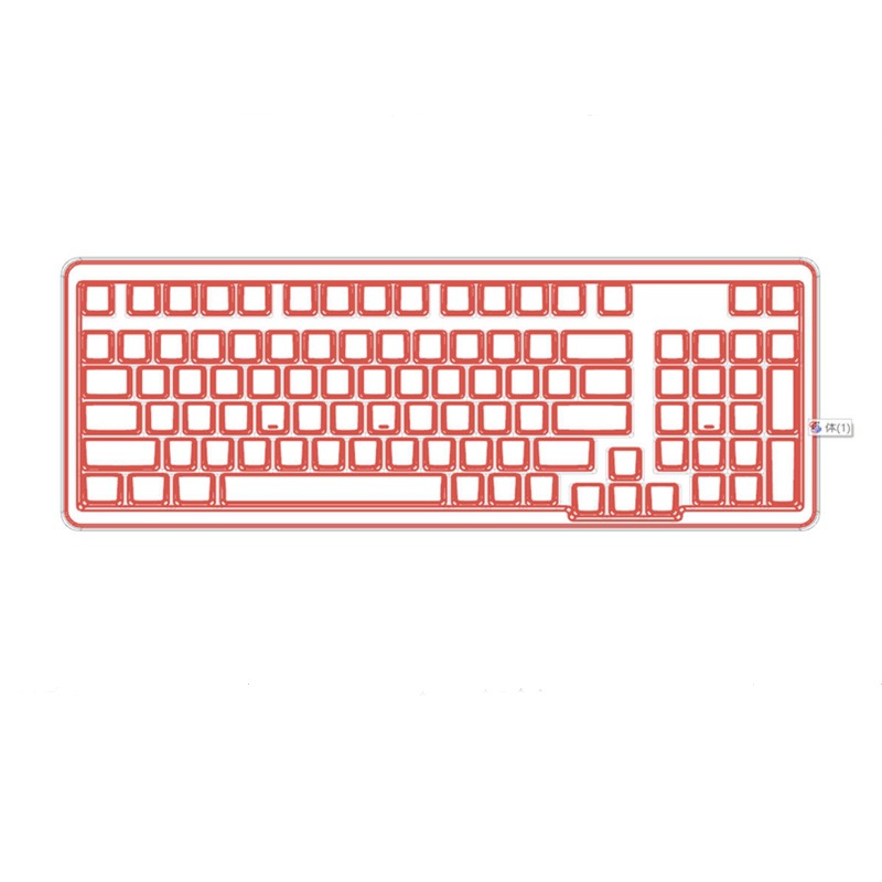 Suitable for Logitech Keyboard Cover Logitech K868 Keyboard Protective Film Logitech G316 8K Protective Cover Source Factory
