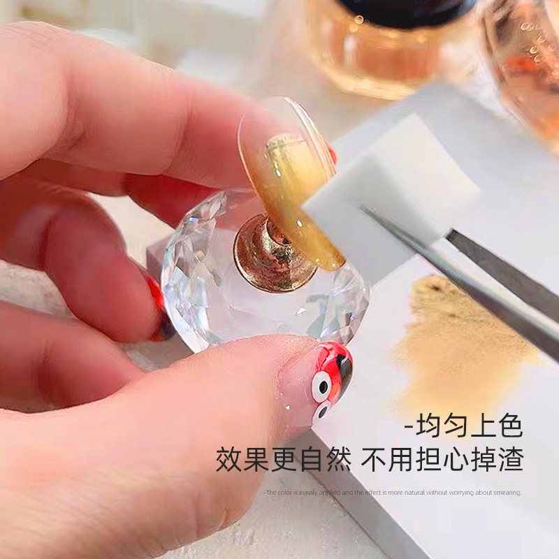 Manicure Tofu Block Pat Glue Gradient Sponge High Density Smudged Blush Mini Beef Cubes Small Square Sponge