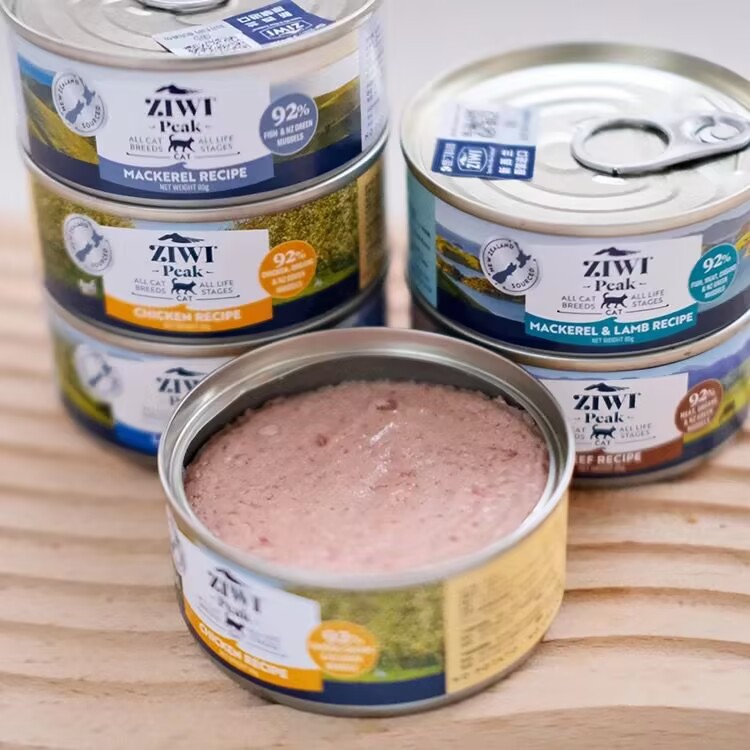 New Zealand Imported Ziwi Canned Cat Food for Adult and Young Cats, Grain-Free Staple Food Cans, Nutritional Supplement Cat Wet Food Canned Cat Food