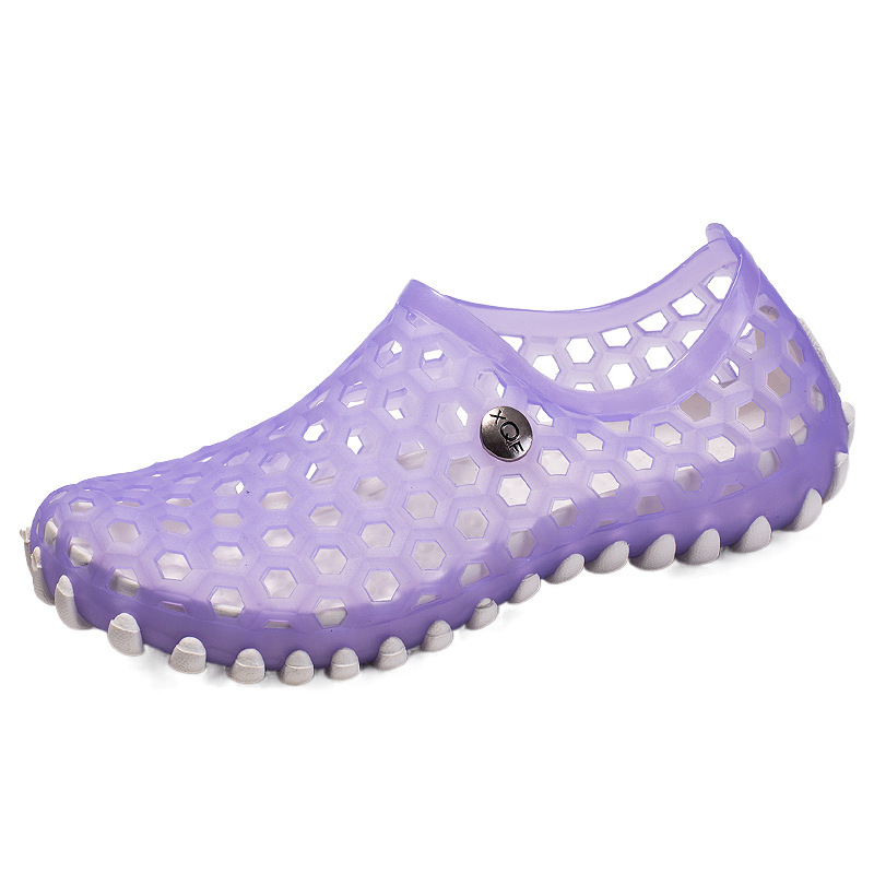 Hole Shoes Men's 2024 Summer New Arrival Men's Beach Shoes Men's Fashionable Outwear Soft Bottom Hoodle Sandals for Hair