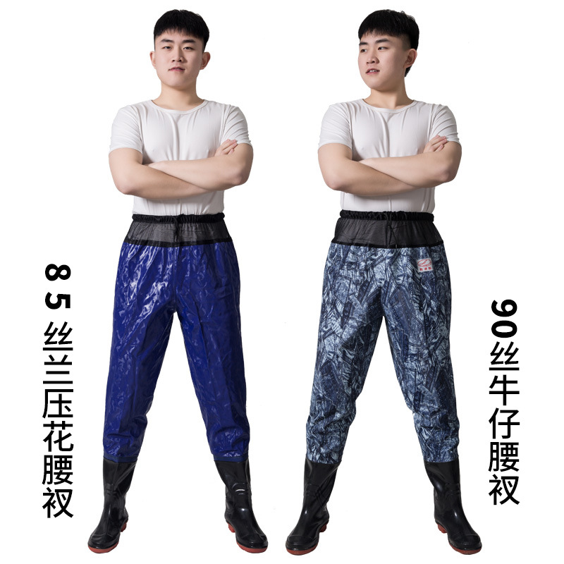 2025 New Waterproof Rain Pants Full-Body Jumpsuit Thickened for Men and Women