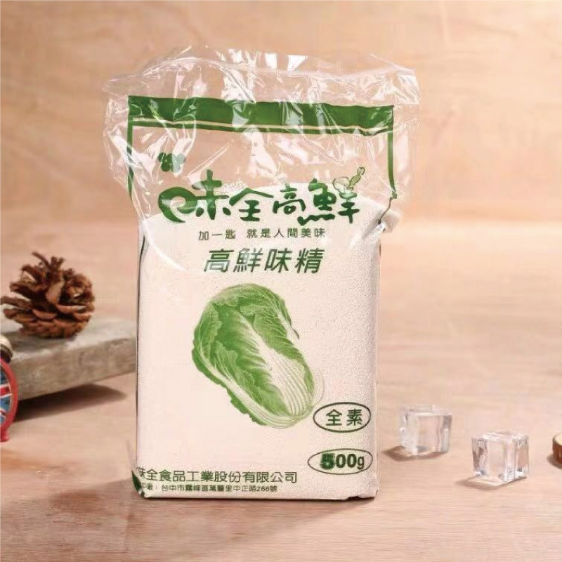 Taiwan Flavor High Fresh MSG 500g Imported Seasoning Vegetable Formula Replaces Chicken Essence Seasoning Buddhist Vegetarian