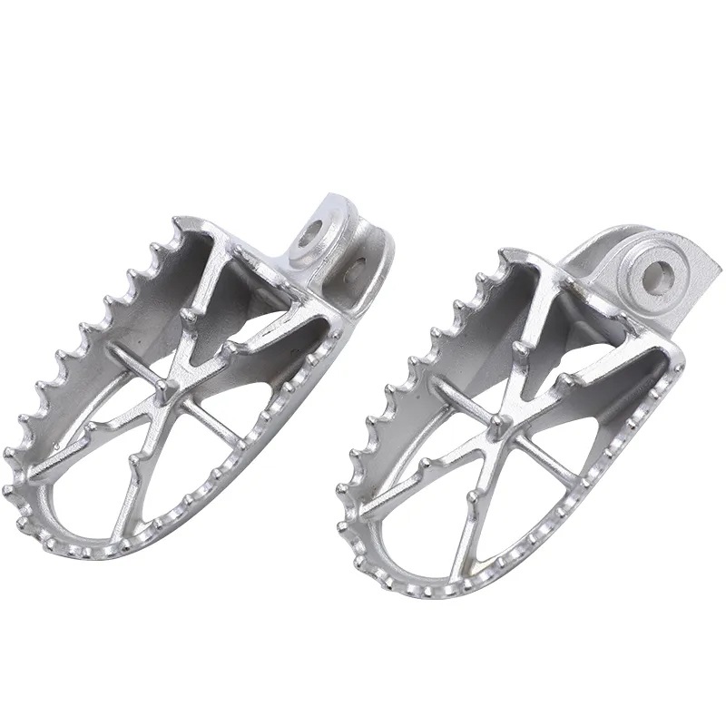 Off-road motorcycle stainless steel pedal CRF250 Harley 883 Zhenglin bosur cast steel pedal pedal