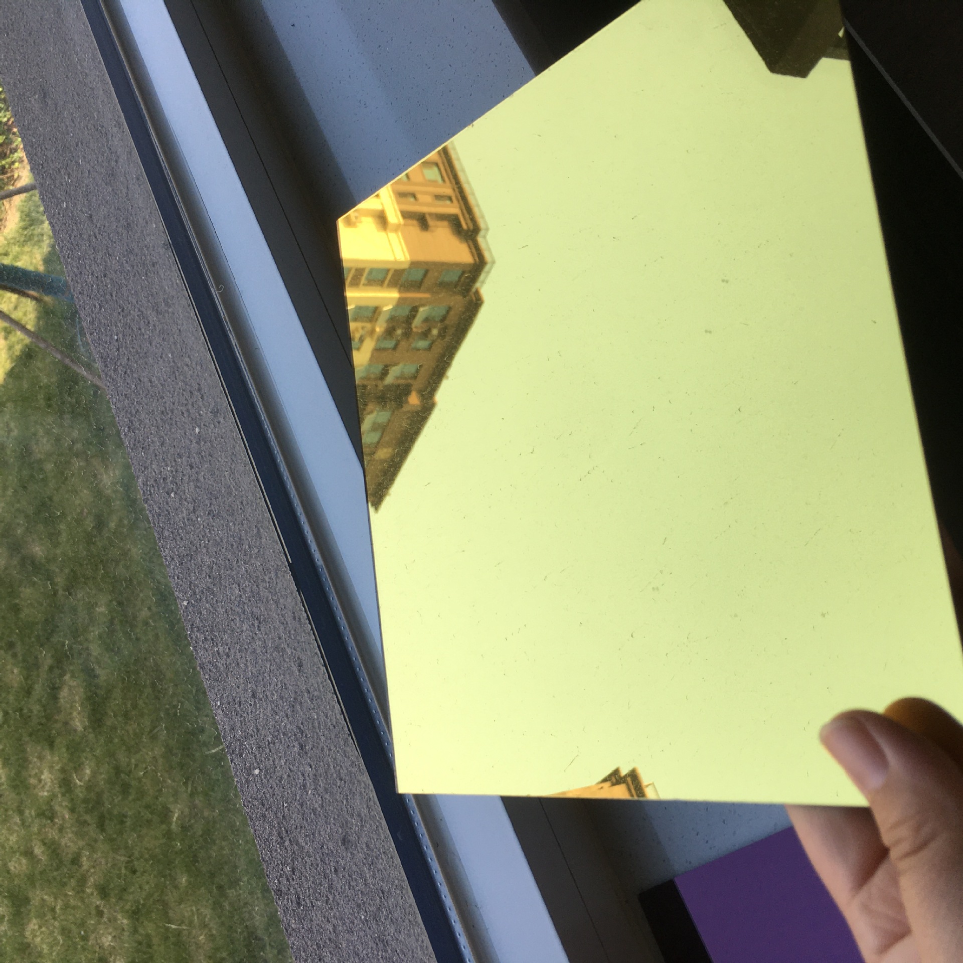 Colored Lens Cutting Mosaic Glass Ultra-Thin Colored Mirror Original Piece Decorative Processing Custom Decorative Glass Lens