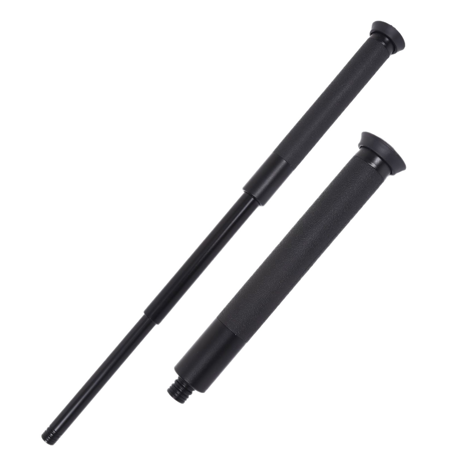 New Standard Mechanical Swing Stick Self-Defense Weapon Self-Defense Telescopic Stick Car Supplies Aluminum Alloy Three-Section Tactical Telescopic Stick