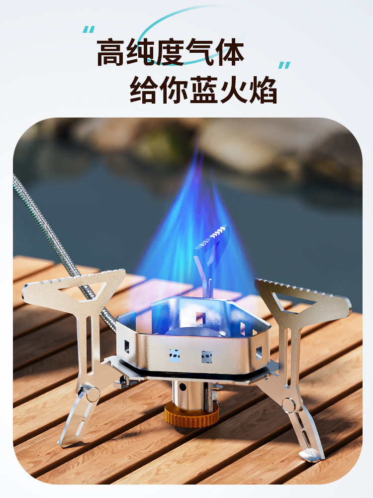 Outdoor Flat Gas Tank Plateau Alpine Camping Gas Bottle Portable Field Stove Card Type Furnace Gas Tank