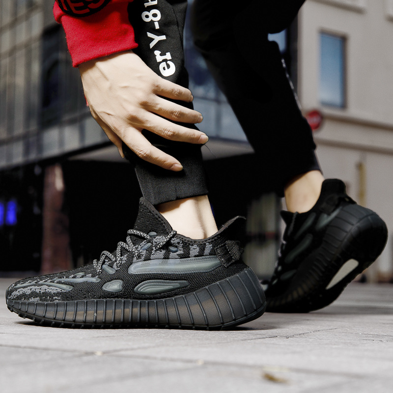 Couple Running Shoes 2025 New Style Genuine Thick Sole Heightening Sports Shoes Running Shoes Physical Examination Shoes Coconut 380