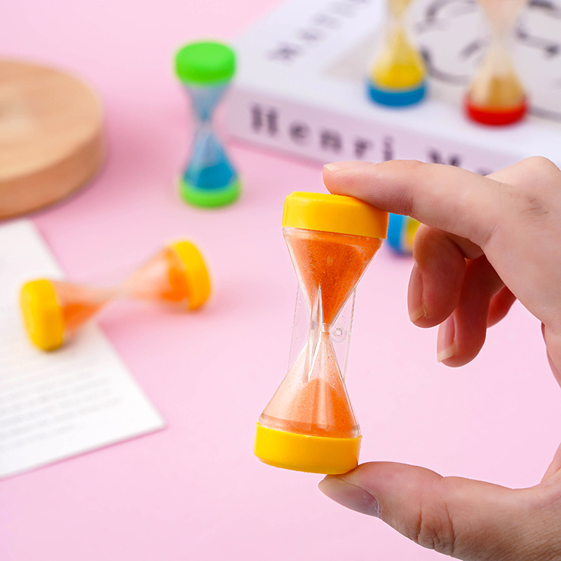Small hourglass Toy Time manager timer children's stationery gift stall cartoon classic toy