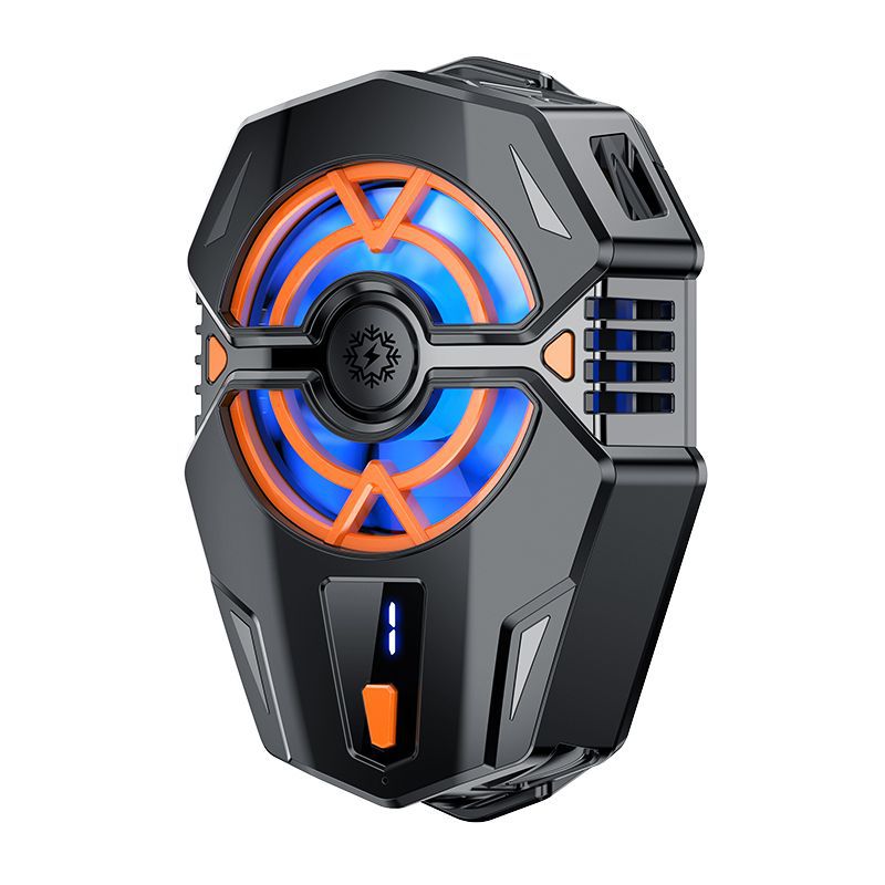 Factory Direct supply magnetic suction back clip radiator live game refrigeration semiconductor digital display mobile phone radiator