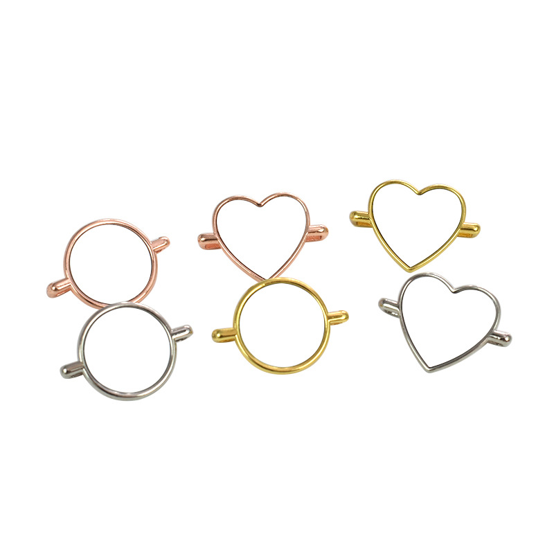 Cross-Border Customized Blank DIY Printed Heat Transfer Metal Dial Buckle Personalized Sublimation Watch Strap Decoration