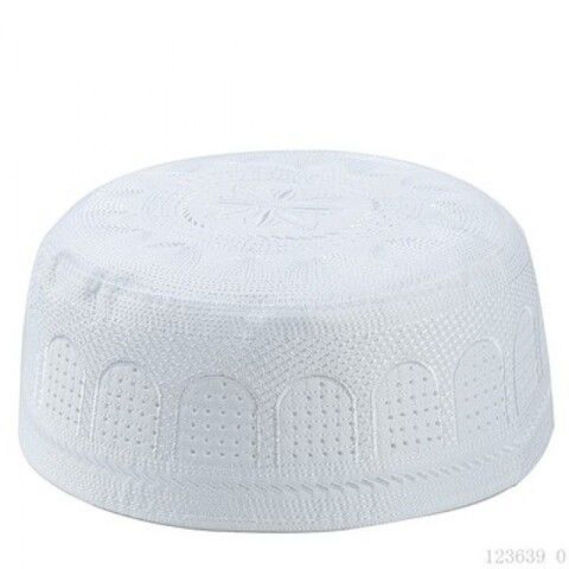Cross-border supply embroidery Hui hat computer embroidery hat white hat men's national hat wholesale