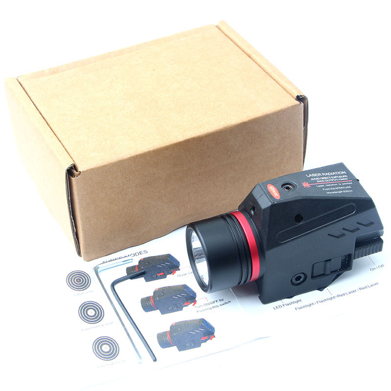 9915 Down-Hanging Laser Flashlight Outdoor Strong Light Led Tactical Flashlight