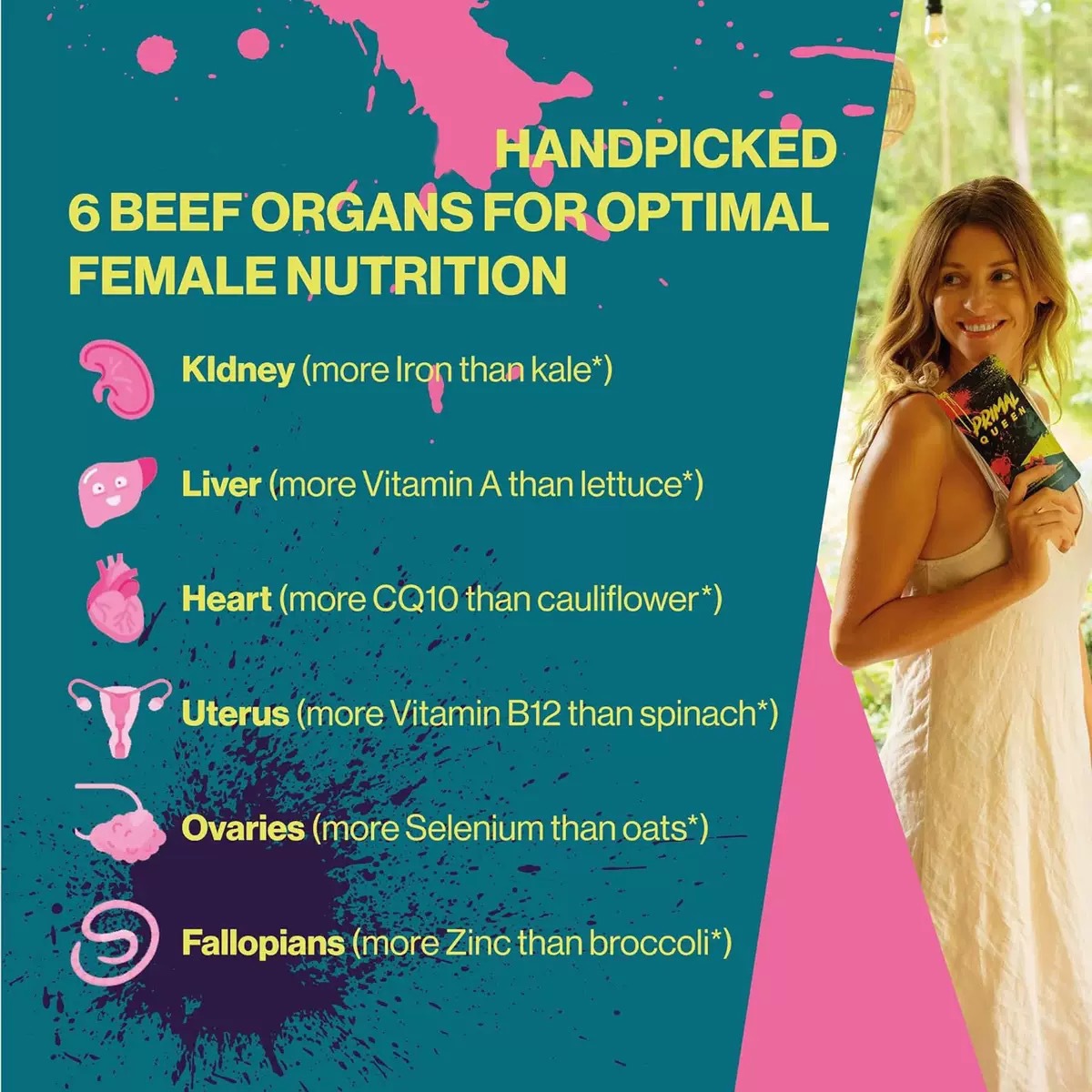 Cross-Border Hot-Selling Primal Queen Women's Hormone Balance Health Care