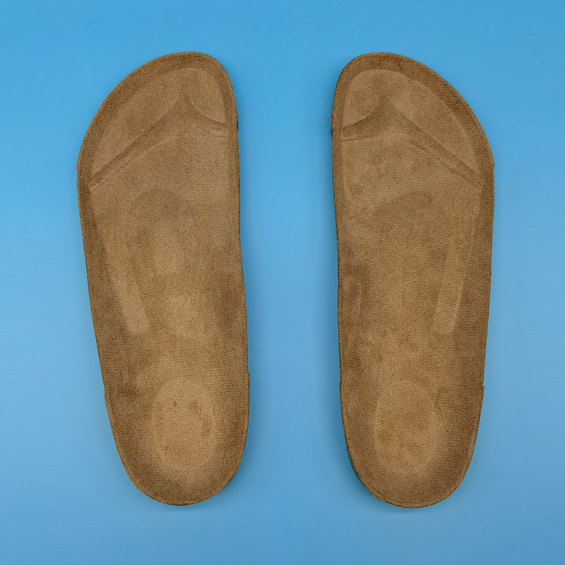 Factory Direct Sales Birkenstock Shoes Midsole Pvc Slippers Sole Wood Sole Small Size Versatile Wood Chaff Sandals Outsole