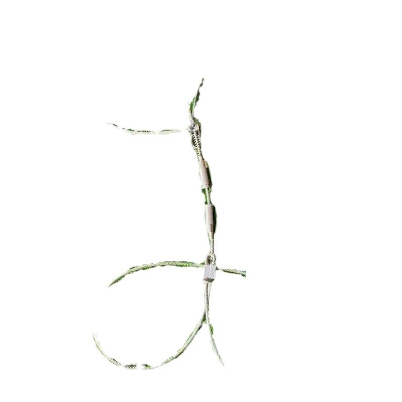 Wire Rope Quick Binder Anti-Bite Stainless Steel Tube Spring Tensioner Outdoor Wire Binder Outdoor Binding Nozzle