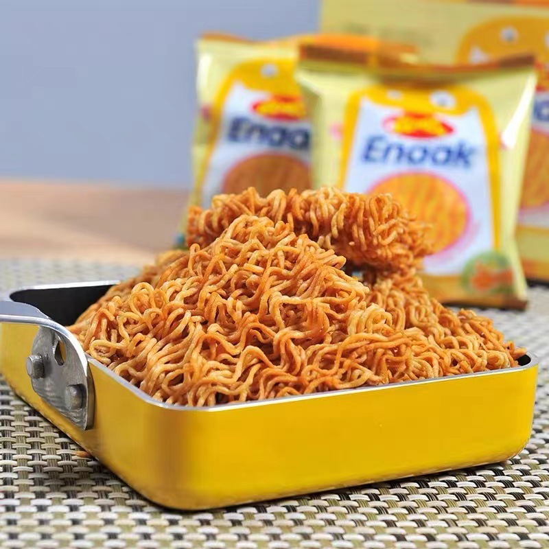 GEMEZ Indonesia imported enaak chicken noodles simply dry instant noodles full box of online popular casual snacks