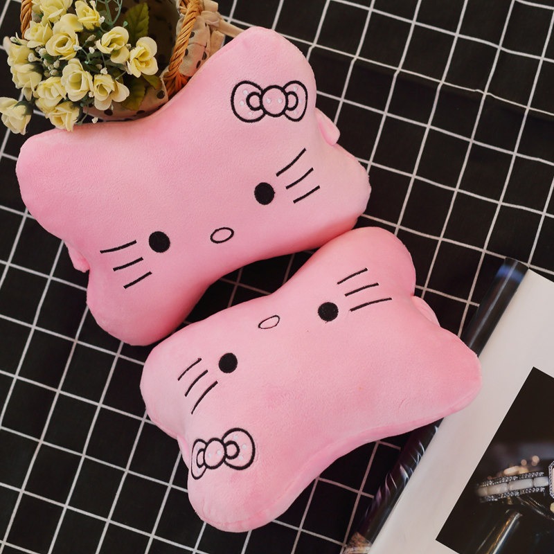 Car seat headrest neck pillow car accessories bone headrest Four Seasons universal car headrest cute cartoon headrest
