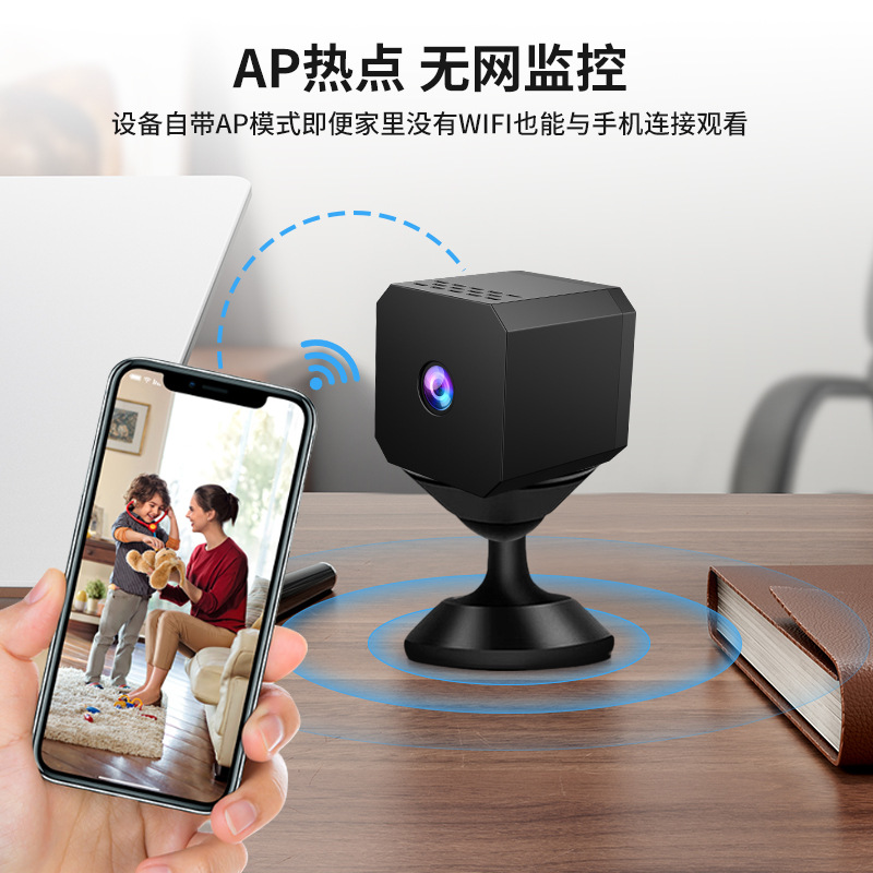 Cross-border new F1 camera plug-free wireless mobile phone remote monitoring indoor smart wifi HD camera
