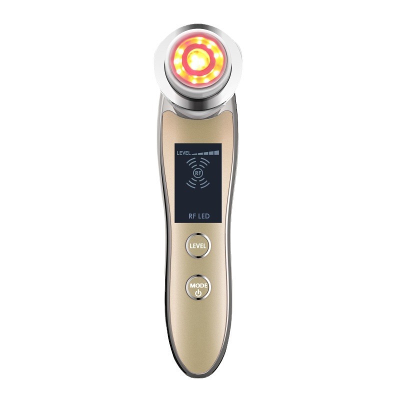 Colorful Light Rejuvenation Facial Radio Frequency Instrument Lifting and Tightening Microcurrent Electric Shock Massage Hot Maggie Beauty Instrument Factory Direct Sale