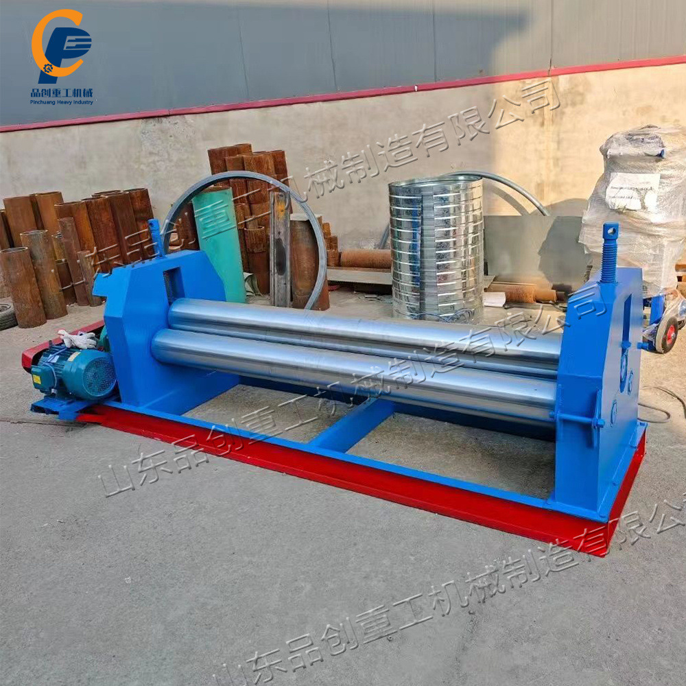 Metal Sheet Rolling Equipment Steel Aluminum Iron Plate Mechanical Rolling Machine Plate Rolling Machine