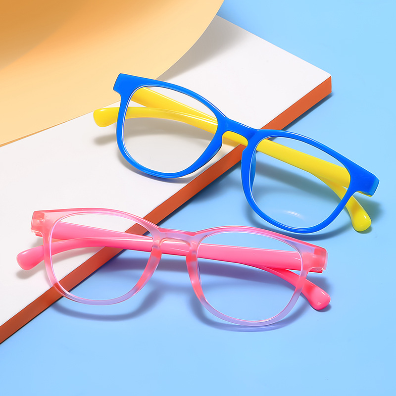 2024 New Fashion Children's Anti-blue Light Small Frame Computer Goggles No-degree Children's Decorative Glasses for Boys and Girls