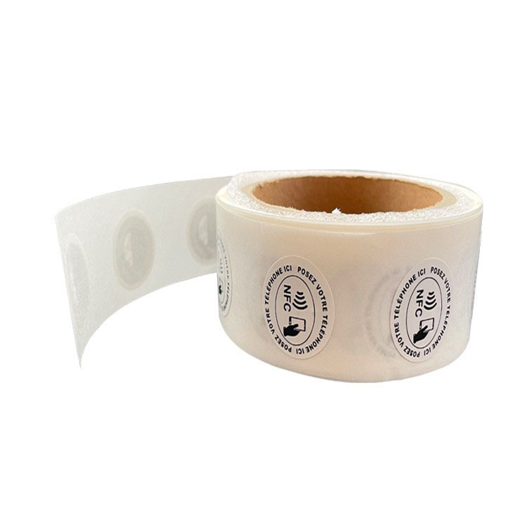 13.56Mhz Printable Paper Nfc Programmable Ntag 215 Sticker 25mm Coil Nfc Adhesive Rfid