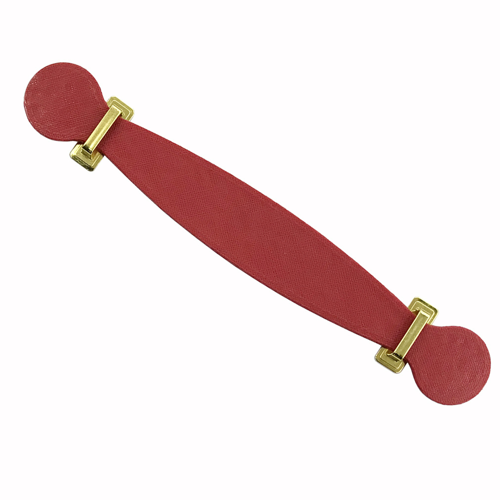 PVC imitation leather texture gift box handle mid-high end Mid-Autumn Festival moon cake Dragon Boat Festival Zongzi gift box handle (not retail