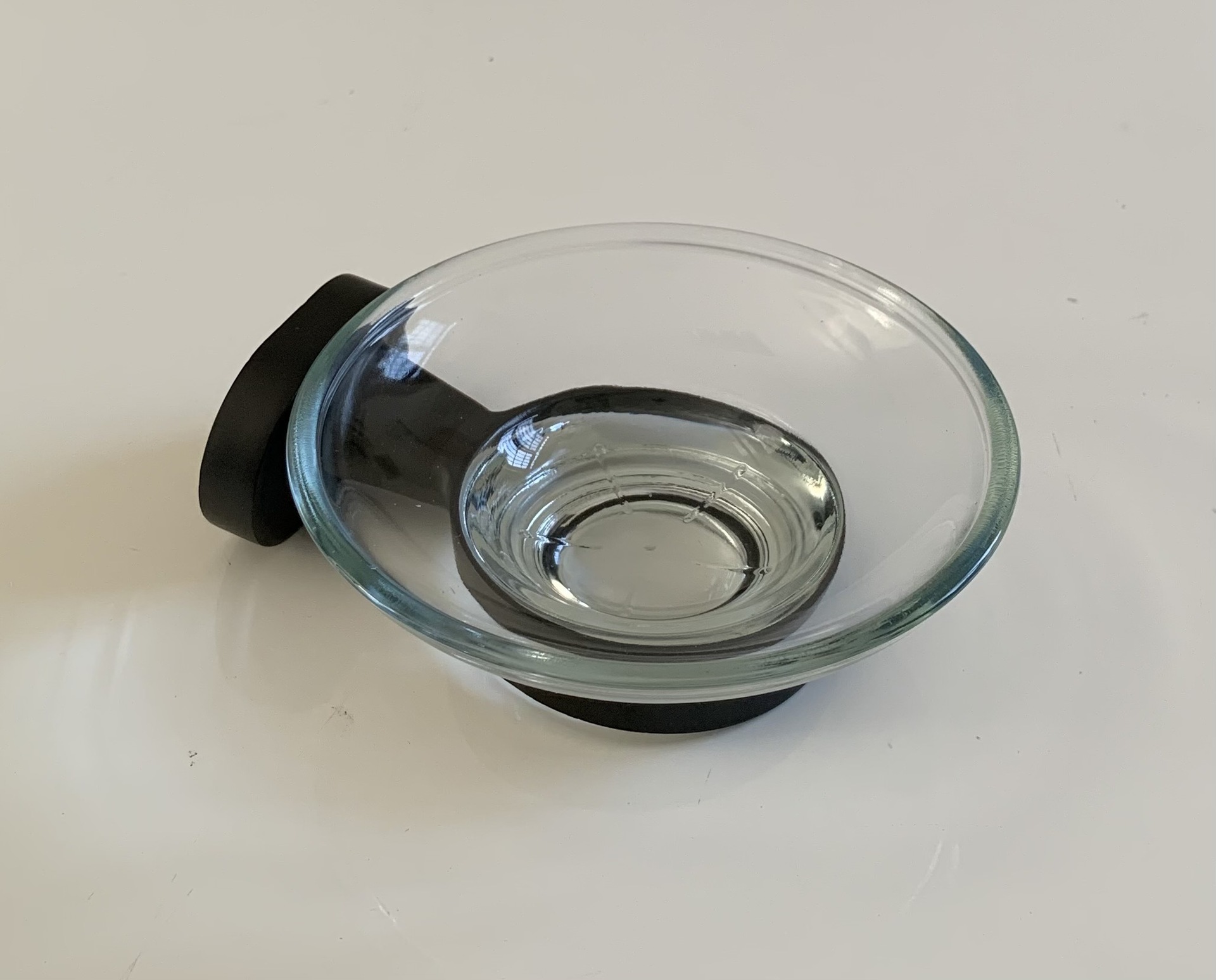 Factory Direct Sales Zinc Alloy Bathroom Hardware Pendant/5903 Zinc Alloy Egg-shaped Conjoined Base Black Soap Net