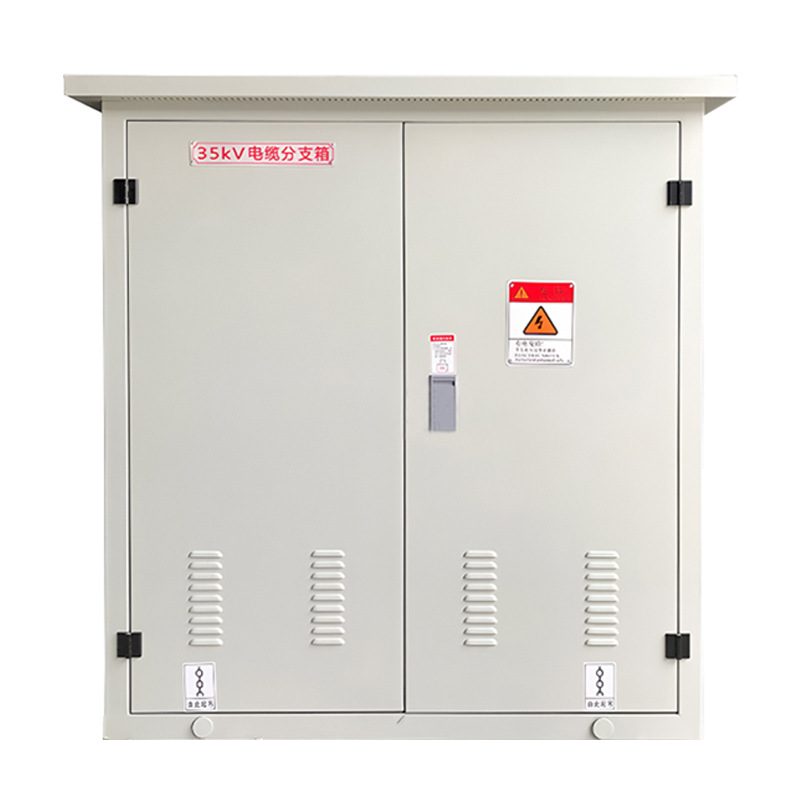 35Kv High-Voltage Cable Branch Box Stainless Steel Junction Box Complete Set One-In-One-Out Copper Busbar Type Copper Box for Outdoor Use