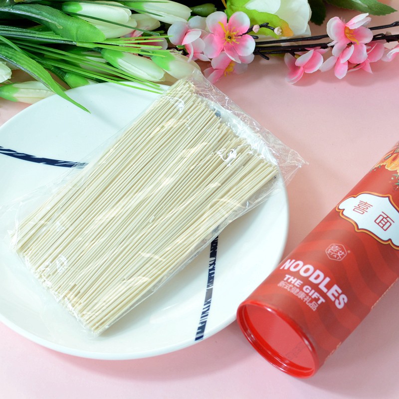 Xi Ai Chinese Style Canned Noodles/Longevity Noodles/Baby Noodles 110g Wedding Celebration Creative Traditional Birthday Noodles