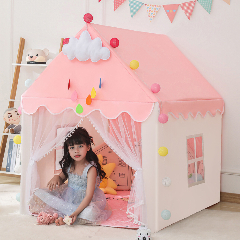 Children's Tent Indoor Girl Game Toy House Boy Baby Small House Separate Room Sleeping Artifact Dream Princess House