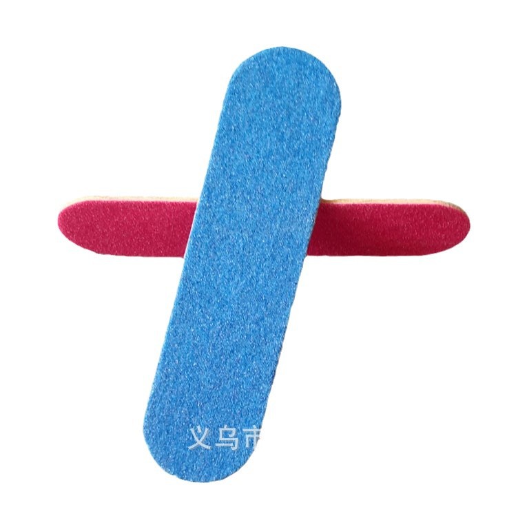 Nail art tool South Korea double-sided 5cm grinding nail file grinding nail bar small file manufacturers