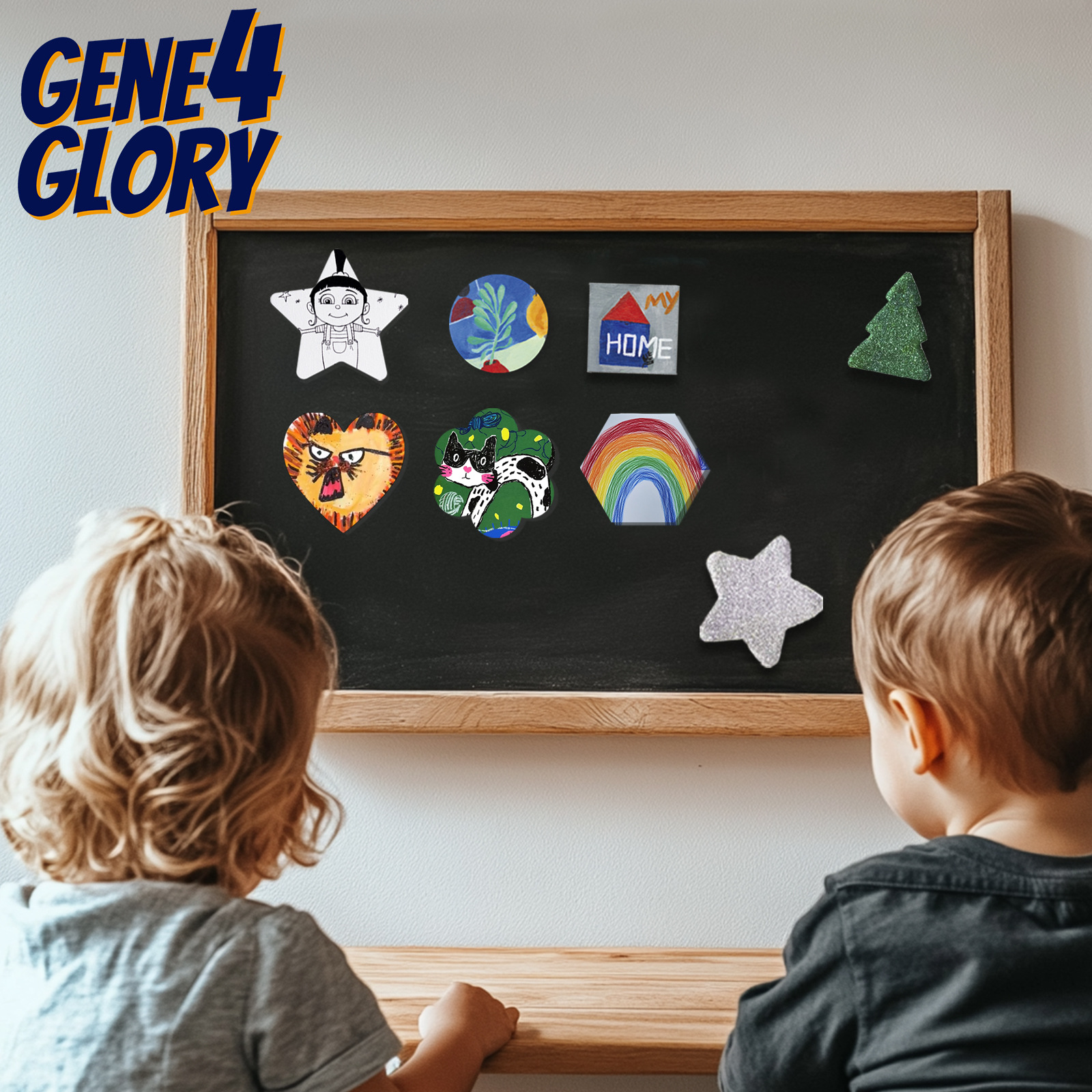 DIY Drawing Board Soft Magnetic Canvas Refrigerator Magnet Acrylic Oil Paint Cotton Special-Shaped Kidsren's Painting Coloring Graffiti