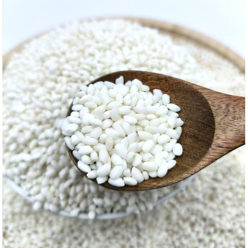 Fresh white glutinous rice factory wholesale direct package dumplings dumplings dumplings stuffing cereals raw materials round glutinous rice rice rice rice balls