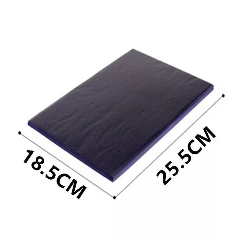Carbon paper remit double-sided blue billing paper financial printing blue paper charcoal carbon paper 50 100 sheets