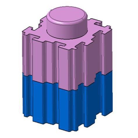 Compatible with Lego Bricks in Bulk 8mm Small Particle Toys Educational Assembly Series Children's Handmade Versatile DIY Visual