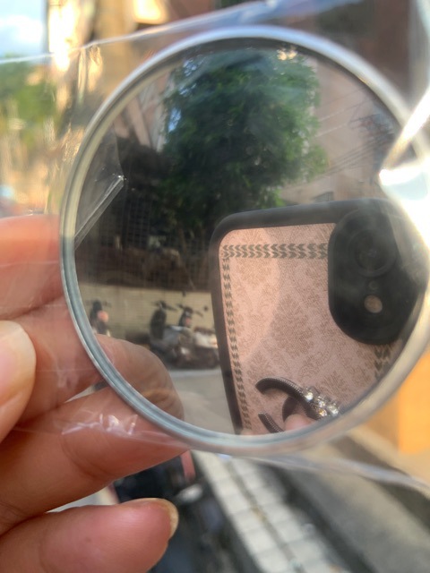 Путешествующее фото маленькое круглое зеркало, ручная работа, инструмент для проверки фото, высококачественное выпуклое зеркало, реквизит для съемки на открытом воздухе с широким углом