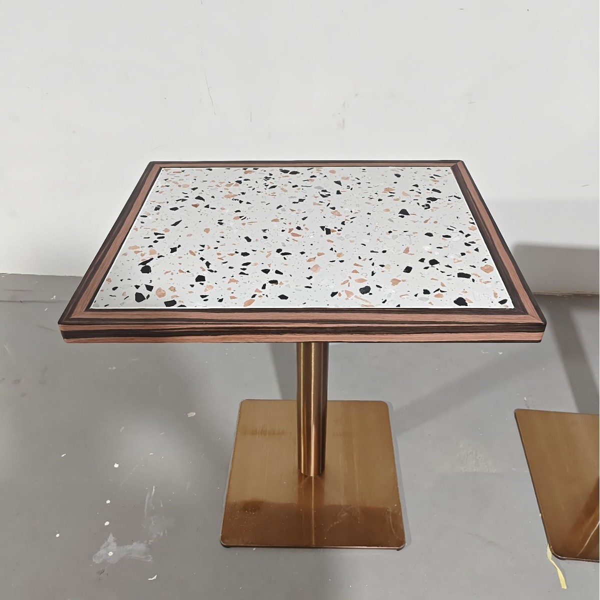 Original Factory Wholesale Solid Wood Tables for Coffee Shops, Restaurant Hot Pot Shop Induction Cooker Hot Pot Table and Chair Set Customization