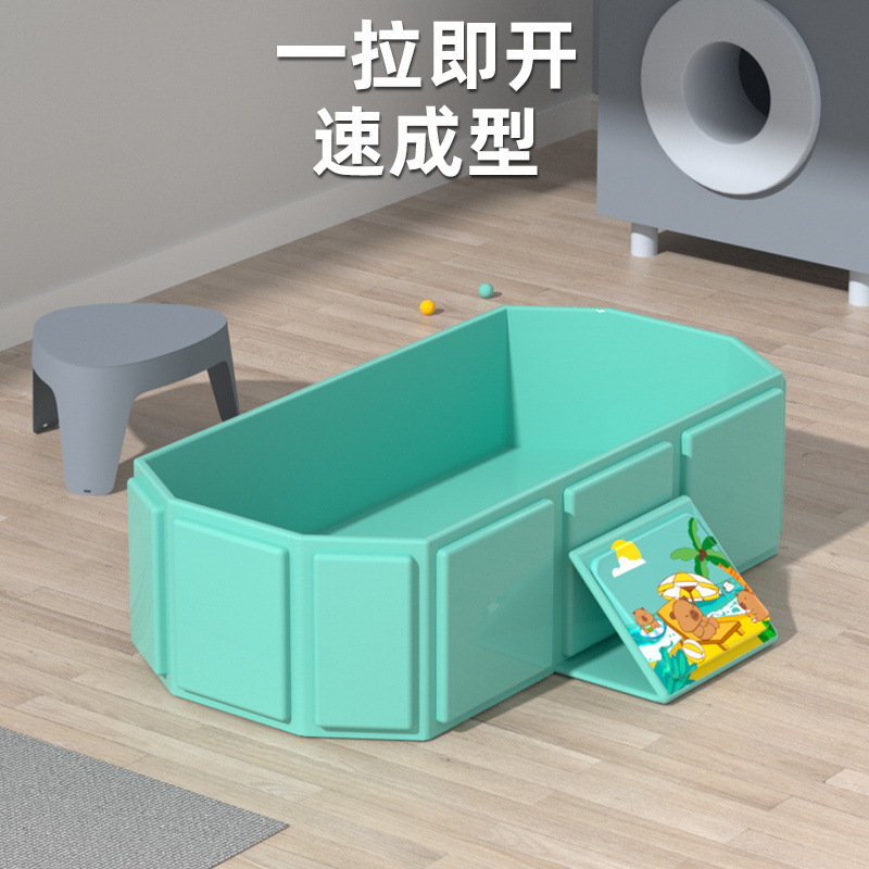 Baby Bathtub Swimming Household Children's Bath Newborn Foldable Bath Bucket Baby Swimming Game Outdoor